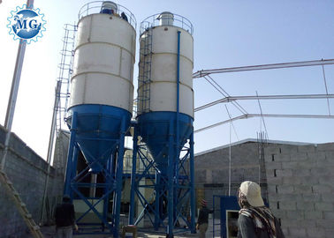 Silo de stockage de cendres volantes de silo de stockage de ciment de poudre avec le filtre électrique de la poussière