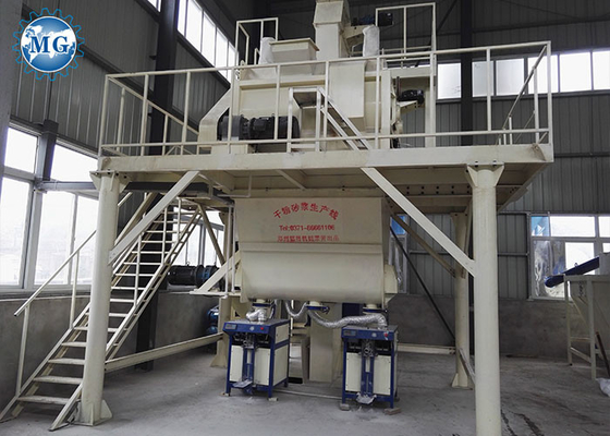 Machine de fabrication adhésive sèche rapide de carreau de céramique de machine de mélangeur de mortier 6-8T/H