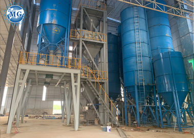 Chaîne de production sèche de mortier de manteau de mastic/lait écrémé de mur économie d'énergie de rendement élevé