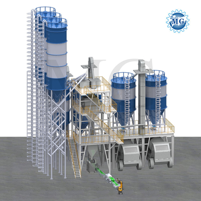 Commande PLC entièrement automatique Machine adhésive de mélange de poudre de mortier sec