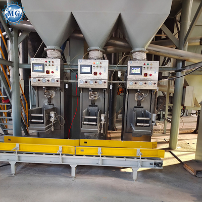 Chine Nouveau produit 15-25T/H Automatique ligne de production de mortier sec Ciment Mortier mélangeur machine