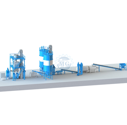 Certificat CE 20T/H machine automatique de mélange à sec de mortier de l'usine de mélangeur de ciment