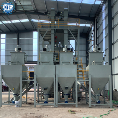 Représentation rentable élevée 80KW de mortier 10TPH de machine sèche de mélangeur bonne