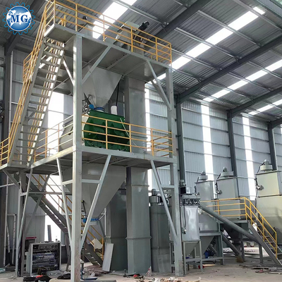 Représentation rentable élevée 80KW de mortier 10TPH de machine sèche de mélangeur bonne