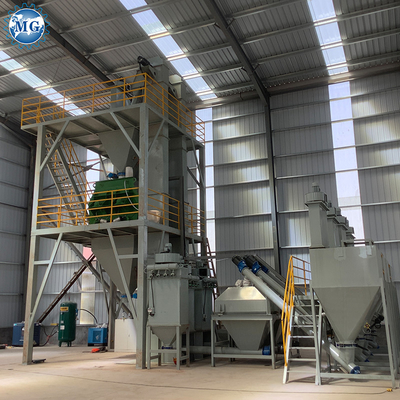 Représentation rentable élevée 80KW de mortier 10TPH de machine sèche de mélangeur bonne