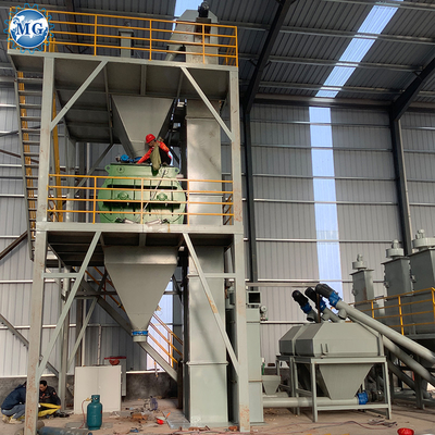 Représentation rentable élevée 80KW de mortier 10TPH de machine sèche de mélangeur bonne