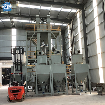 Représentation rentable élevée 80KW de mortier 10TPH de machine sèche de mélangeur bonne