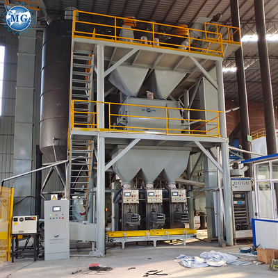 Type de soupape sèche ligne de production automatique de mortier en caoutchouc