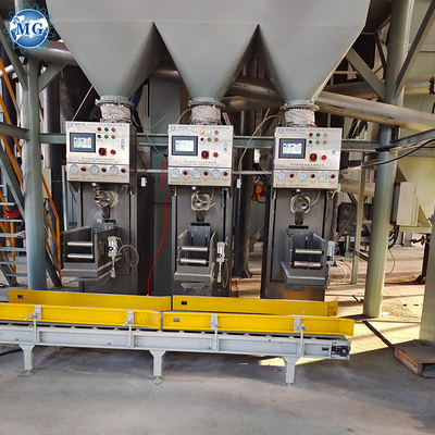 Type de soupape sèche ligne de production automatique de mortier en caoutchouc