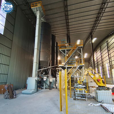 Chine Nouveau produit 15-25T/H Automatique ligne de production de mortier sec Ciment Mortier mélangeur machine