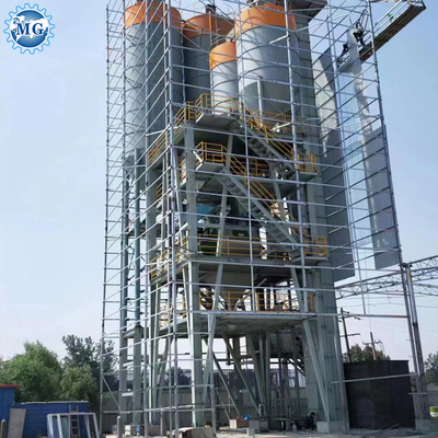 Chine usine automatique ligne de production de mortier sec machine à mélanger la poudre sèche