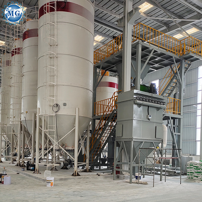 Commande PLC entièrement automatique Machine adhésive de mélange de poudre de mortier sec