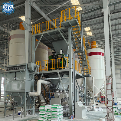 Commande PLC entièrement automatique Machine adhésive de mélange de poudre de mortier sec
