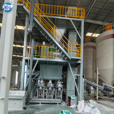 Commande PLC entièrement automatique Machine adhésive de mélange de poudre de mortier sec