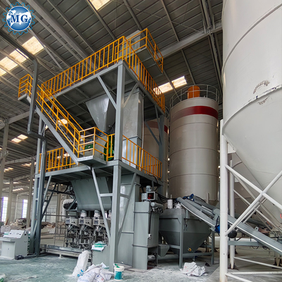 Commande PLC entièrement automatique Machine adhésive de mélange de poudre de mortier sec