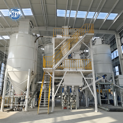 Ligne de production de mortier en poudre sèche de haute qualité