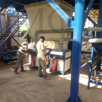 Ligne de production de mortier en poudre sèche Mure de sable de pâte de ciment équipement de mélange de carreaux en céramique machine de fabrication d'adhésifs