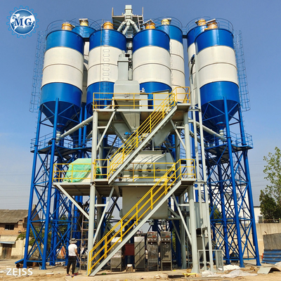 Économie d'énergie ligne de production de mortier en poudre sèche de sable de pâte de mur équipement de mélange de ciment carreaux de céramique adhésif fabrication machine