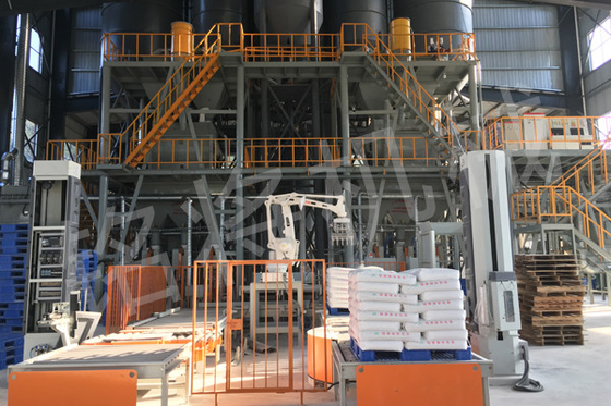 Fabrication de mortier sec automatique à tension personnalisée 220 - 440V Garantie de 12 mois