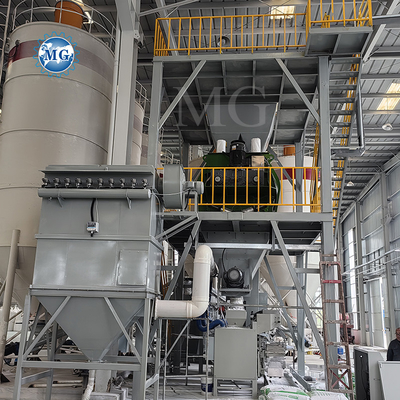 Contrôle PLC Machine de mélange à sec de poudre de mortier de mélangeur de sable de pâte de mur Équipement de mélange de ciment de sable de pâte de céramique Carreaux adhésifs
