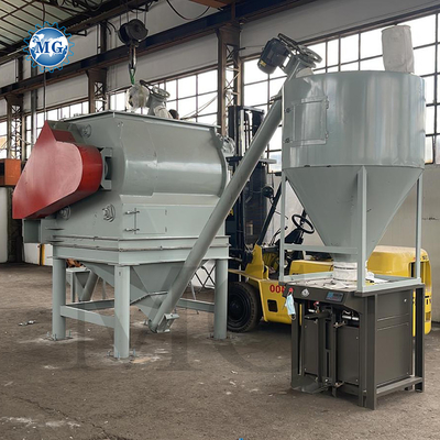 Velocité de mélange élevée à double arbre jumeau Agravic Paddle Mixer Machine de mélangeur de plaque de plâtre de plaque de plâtre Skim Coat Tile Adhésif Grout Dry Mortar Mixing Plant