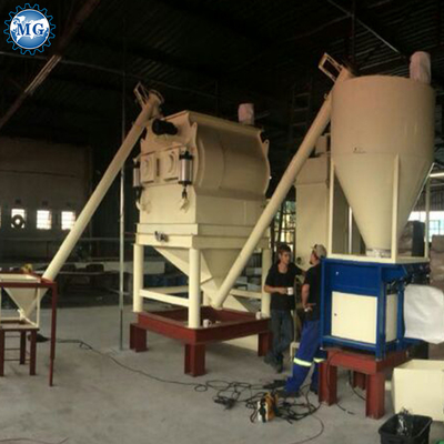 Machine de mélange de mortier à poudre à mixeur de mélange à sécheresse de sable de pâte de mur Équipement de mélange de ciment Carreaux Fabrication de colle adhésive