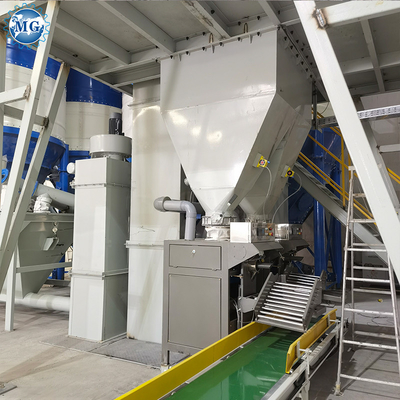 Commande PLC entièrement automatique usine de mélange à sec de sable, de ciment en poudre et de mortier