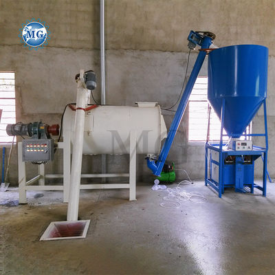 Facilité d'utilisation Usine de mélange de mortier sec certifiée CE ISO SGS Paroi de pâte de plâtre de couche de sable de ciment Mixeur de tuiles de ciment Machine de fabrication de colle adhésive