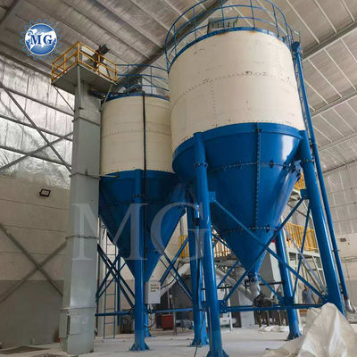 Automatique d'alimentation emballage ligne de production de mortier sec Mur de mastic de plâtre enduit de sable mélangeur de ciment carreaux adhésif machine à faire de la colle