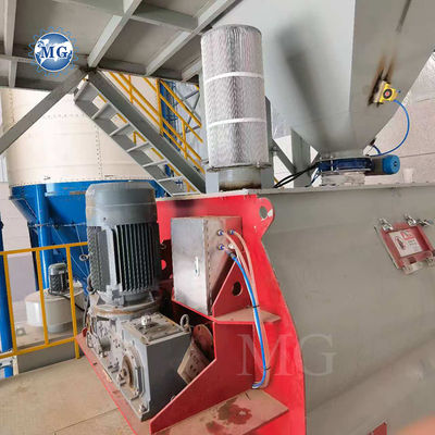 Ligne de production automatique d'emballage de mortier sec Plaquette murale en plâtre enduit de couche de sable mélangeur de ciment Carreaux adhésifs machine à faire de la colle
