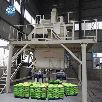 49KW Économie d'énergie de l' énergie de l' usine de mélange de mortier sec Mure de plâtre de plâtre de plâtre Skim Coat Sable mélangeur de ciment carreaux adhésif colle de terre cuite machine à faire