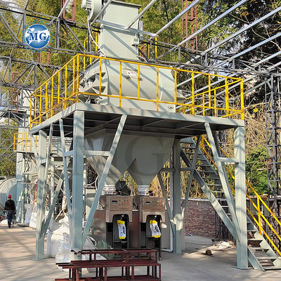 12 mois de garantie usine de mélange de mortier à sec mur de pâte de plâtre enduit couche de sable mélangeur de ciment carreaux adhésif machine à faire de la colle