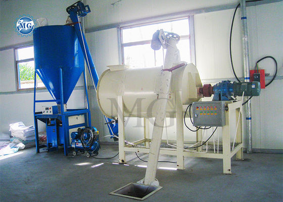 4 à 6 pièces par sac Emballage mélange sec Mortier usine de mélangeur de carreaux de pâte à papier