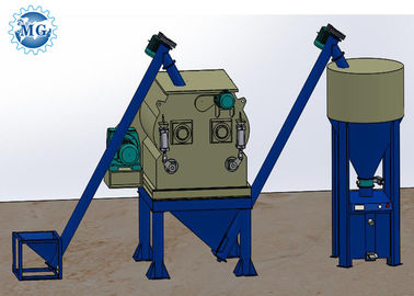 4 - Chaîne de production sèche du mortier 5T/H usine 20㎡ semi automatique de mélange
