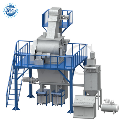 Adhésif de tuile de céramique de mastic de mur de ciment d'usine de mélange sec économiseur d'énergie faisant la machine