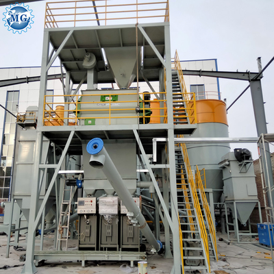 chaîne de production sèche de mortier 10-30T/H machine adhésive de tuile de matériau de construction