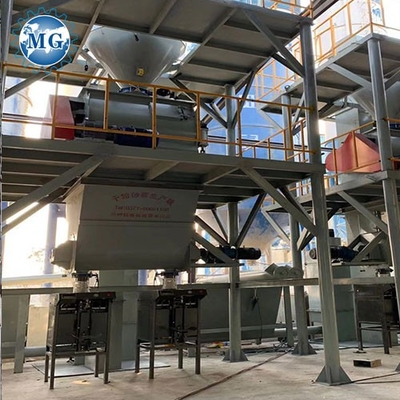 Couvrez de tuiles la machine sèche de mortier de ciment malaxeur de mortier sec de 3 t/h en céramique