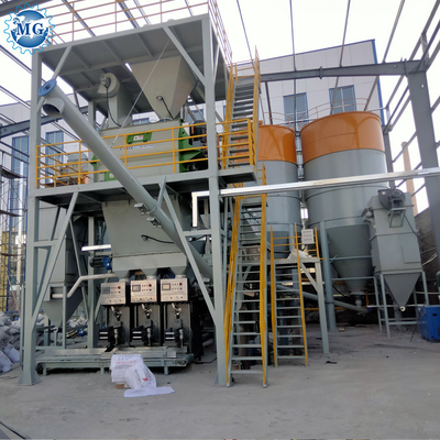 10 - Usine sèche 9m du mortier 30T/H avec le contrôle 90KW complètement automatique de PLC
