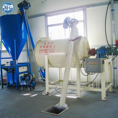 Machine sèche adhésive de mélange de mortier de la tuile 3T/H simple simple avec le mélangeur de ruban