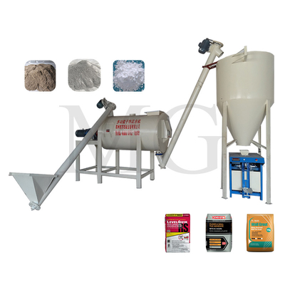 Ligne de production de mortier à poudre sèche à faible investissement