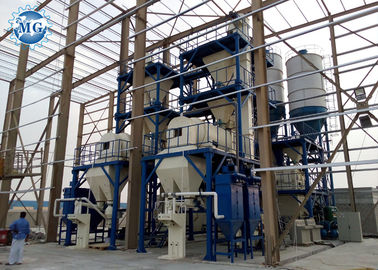 Excellent système de dépoussiérage d'usine professionnelle de mélange sec pour le matériau de construction