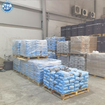 80-100 m2 de surface occupée ligne de production de mortier à mélange sec