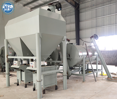 Fabrication de mélange à sec de poudre de mortier de mélange de haute précision
