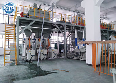 Chaîne de production sèche de mortier de représentation stable 220V - installation de niveau du sol de la tension 440V