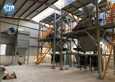 Chaîne de production adhésive de mortier de mélange sec de carreau de céramique avec la protection de l'environnement