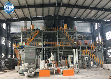 Système de conditionnement sec automatique de robot d'usine de mortier et machine de palletisation