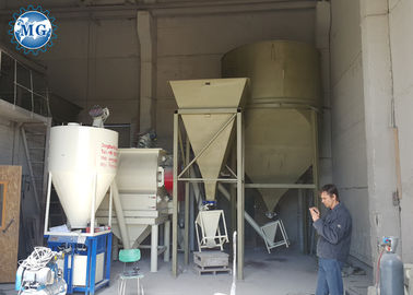 Usine sèche semi automatique de mortier avec la capacité 4 - 5T/H pour le sable de ciment se mélangeant et emballant