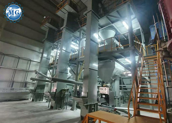 Contrôle sec de PLC de l'usine 10T/H de mortier de coulis complètement automatique de tuile