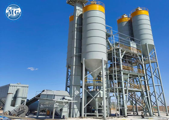 Usine de mélange sec de carbonate de calcium de mortier de 20T/H 440V avec des axes de jumeaux