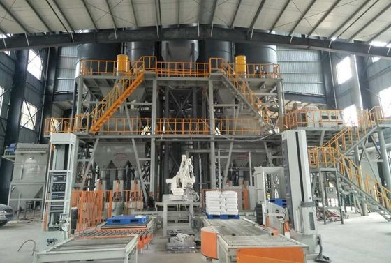 Chaulez le mélange de fabrication adhésif de mortier de machine de tuile de la poudre 30T/H